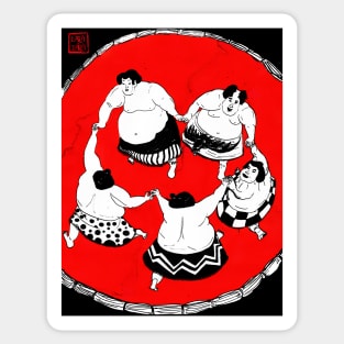 Sumo dance Sticker